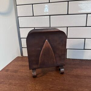 Vintage Copper Napkin Holder